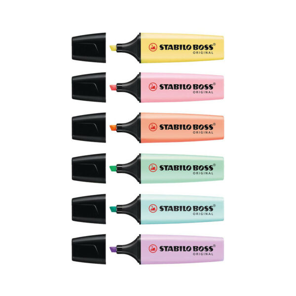 Marcador Stabilo Boss Pastel - Imagen 4